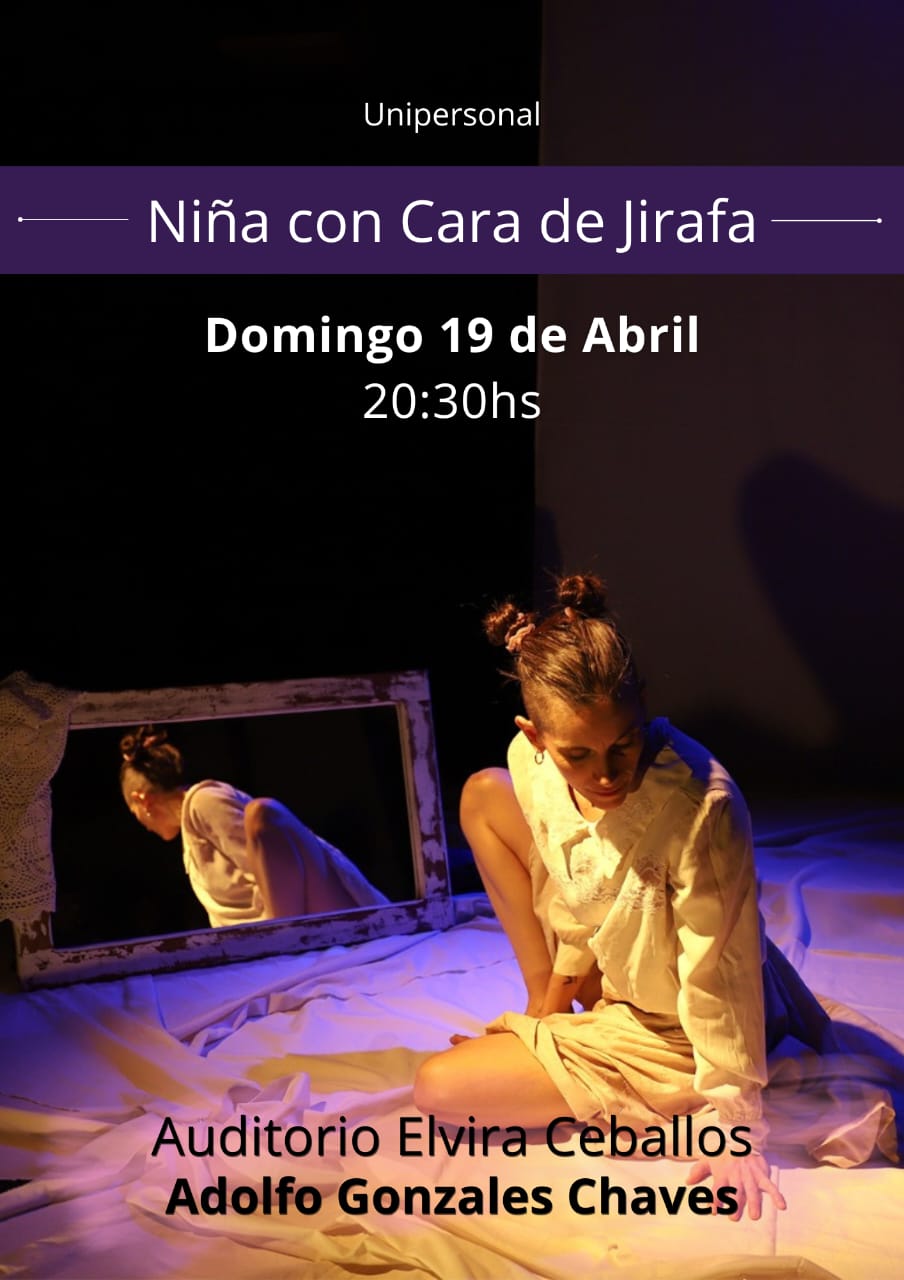 “Niña con Cara de Jirafa” llega a Chaves con una propuesta teatral