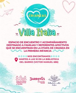 Programa de Acompañamiento a las Crianzas en el Barrio Villa Italia