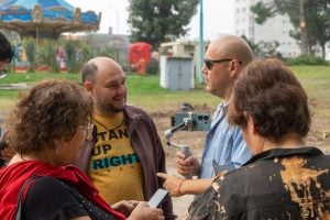 Comenzó la primera etapa del nuevo paseo de artesanos en Monte Hermoso