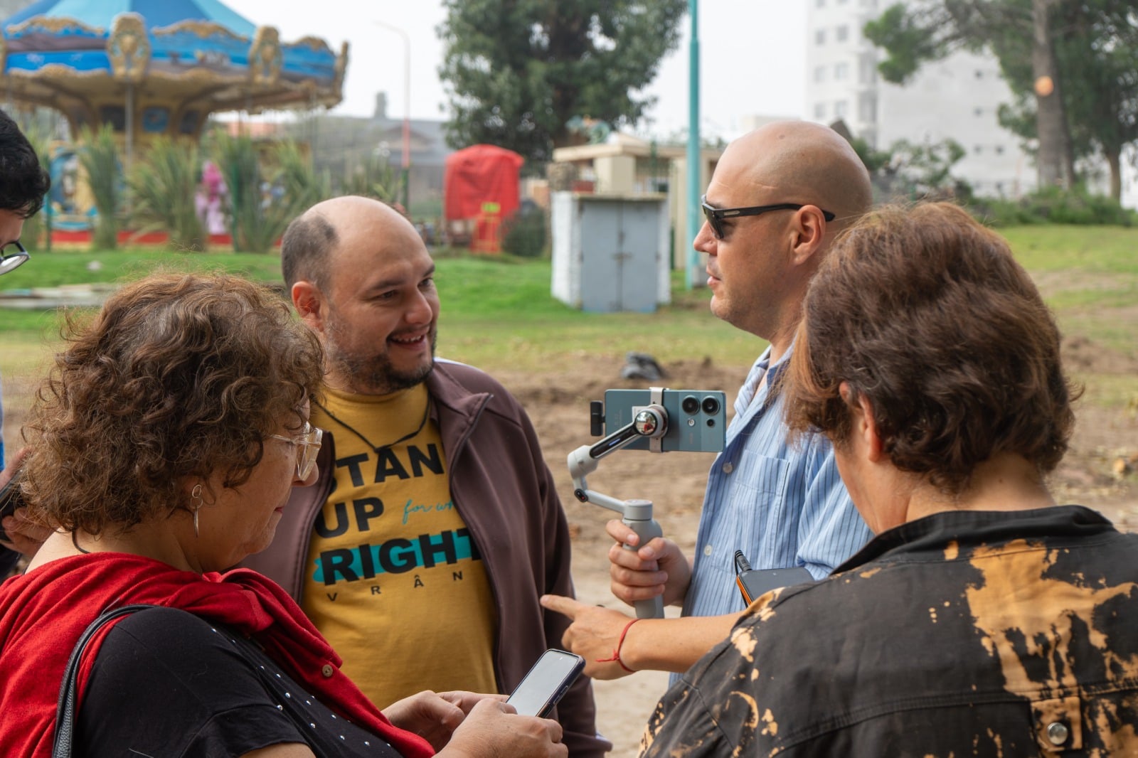 Comenzó la primera etapa del nuevo paseo de artesanos en Monte Hermoso