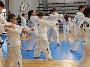 Taekwondo ITF: gran participación en Monte Hermoso