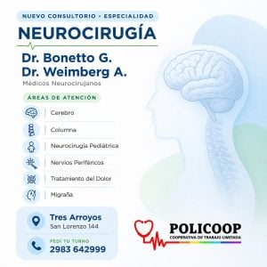 Policoop suma profesionales: Atenderán prestigiosos neurocirujanos bahienses (audio)