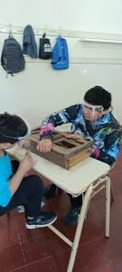 Chaves: La Escuela de Educación especial 501 realiza un taller de carpintería