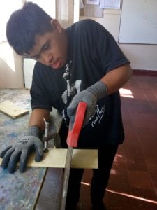 Chaves: La Escuela de Educación especial 501 realiza un taller de carpintería