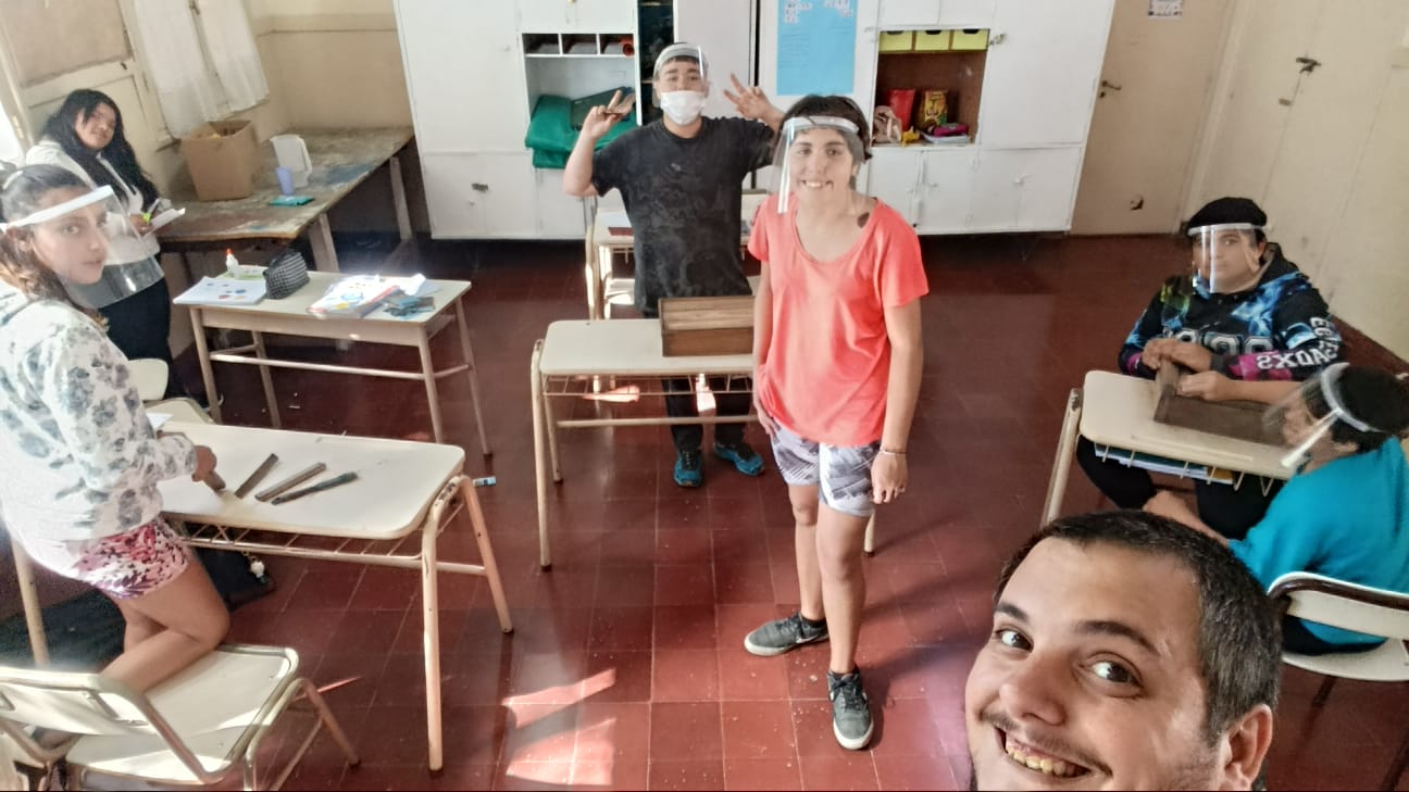 Chaves: La Escuela de Educación especial 501 realiza un taller de carpintería