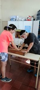 Chaves: La Escuela de Educación especial 501 realiza un taller de carpintería