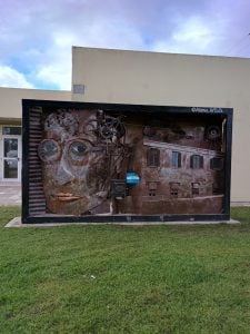 (audio) Juan Moizzi: “ El mural hecho por Alan Arias refleja lo que fue Istilart”