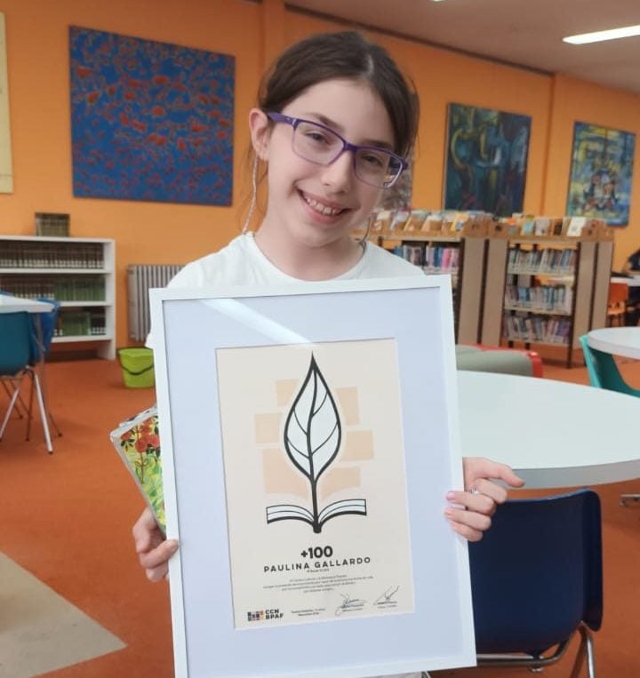 (audio)Paulina Gallardo, la niña de diez años que leyó más de 100 libros en el 2025