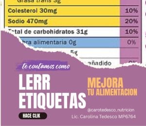Cómo leer una etiqueta nutricional: guía rápida para elegir mejor tus alimentos