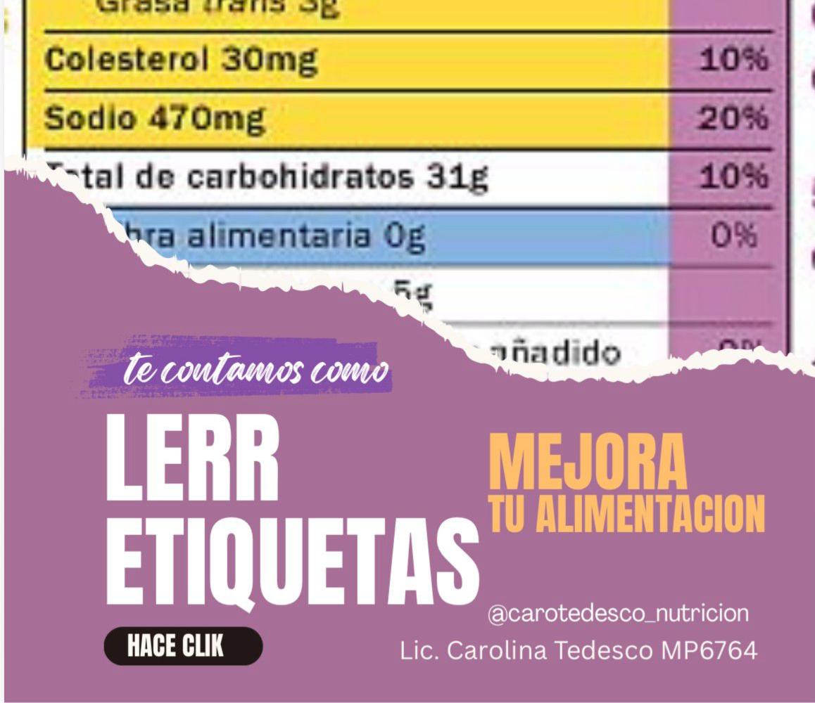 Cómo leer una etiqueta nutricional: guía rápida para elegir mejor tus alimentos