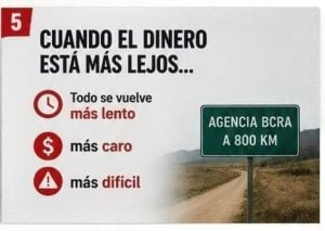 Bancos: normal atención al público ante el paro en el Banco Central