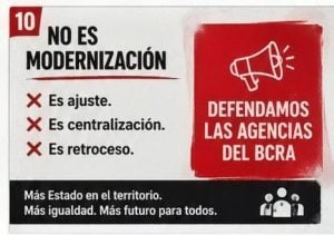 Bancos: normal atención al público ante el paro en el Banco Central