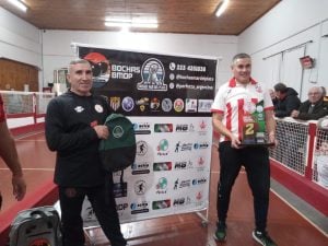 El bahiense Daniel Vitozzi ganó el Torneo Especial de Bochas