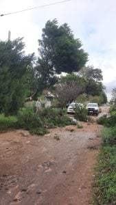 Claromecó: comenzaron los trabajos después del temporal