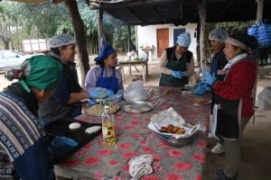 Harina de banana: “sin los trabajadores no tendríamos nada que mostrar”, dijo Ortiz, del INTA