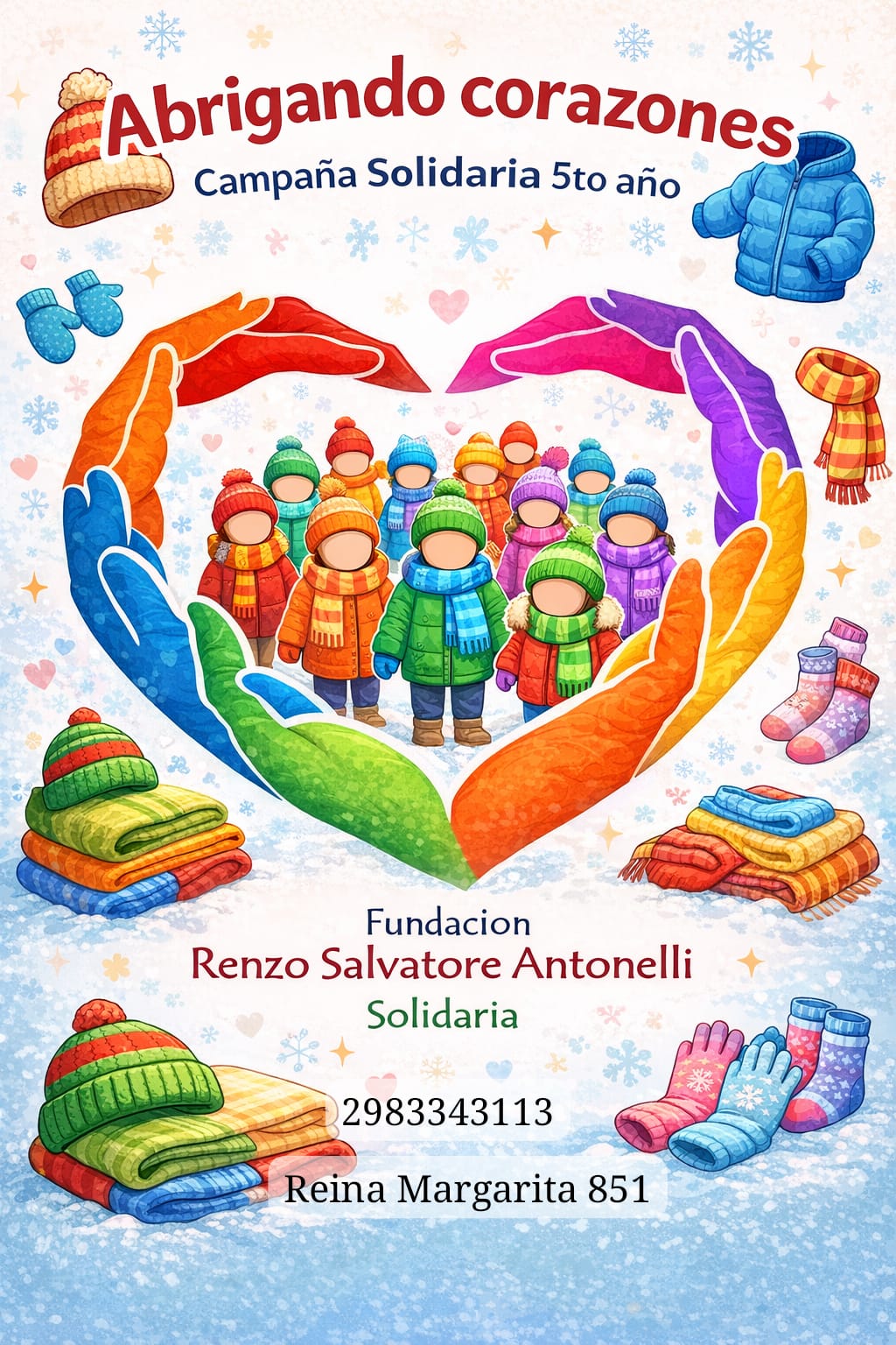 Fundación Renzo, campaña Abrigando Corazones (audio)