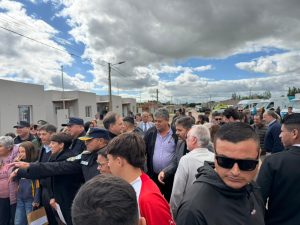 Dirigentes del PJ de Tres Arroyos acompañaron al Gobernador en De la Garma