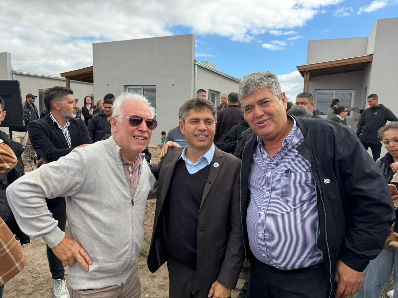 Dirigentes del PJ de Tres Arroyos acompañaron al Gobernador en De la Garma