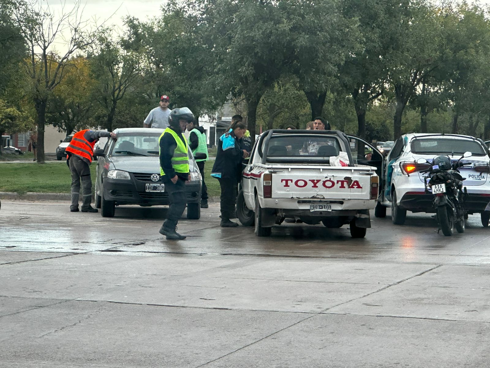 Fuerte encontronazo en Almafuerte y Vélez Sarfeld