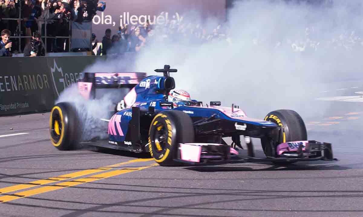 Colapinto en Buenos Aires: más de 500 mil personas y show histórico de F1
