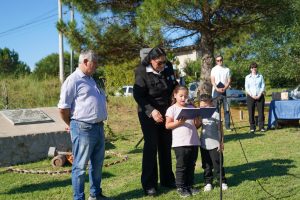 Conmemoración del 2 de abril, en Claromecó