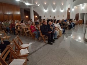 En la Parroquia Nuestra Sra. de Luján: Se realizó el tradicional lavado de pies