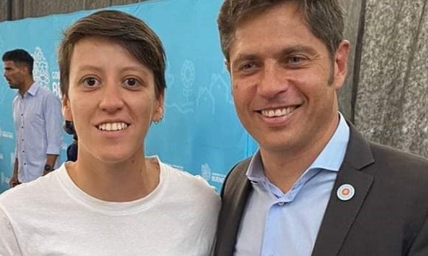 Lucía Gómez: “Estamos muy contentos con la visita del Gobernador” (audio)