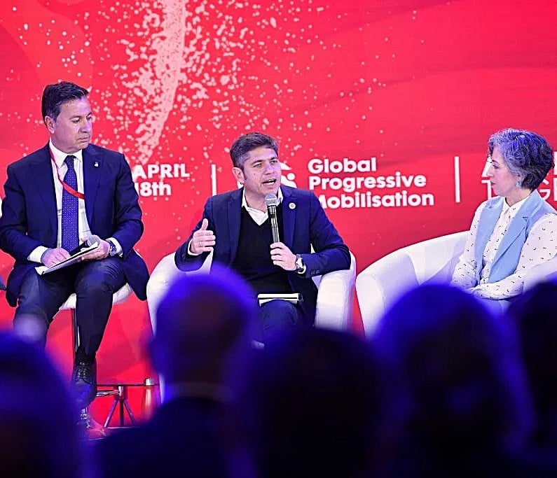 Kicillof en Barcelona: “Milei no representa lo que piensan los argentinos”