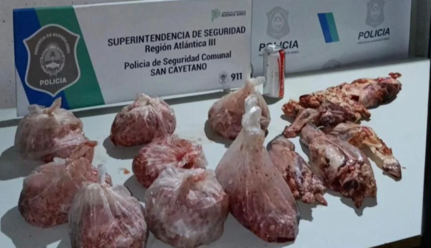San Cayetano: Robó 17 kilos de carne y una lata de cerveza y fue preso