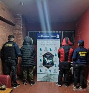 Allanamientos múltiples y detenidos por venta de drogas en Quequén