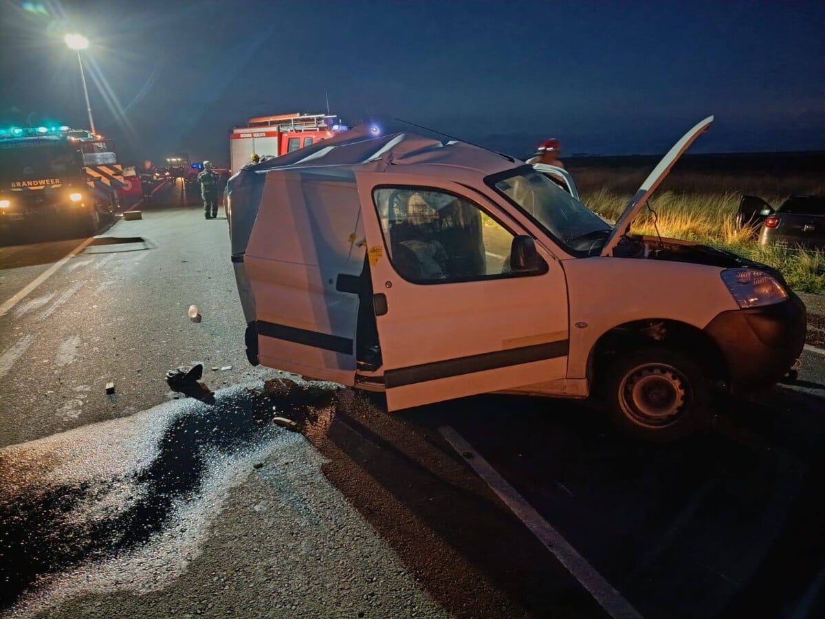 Accidente múltiple en la Ruta 51 cerca de Don Alfredo: un herido grave