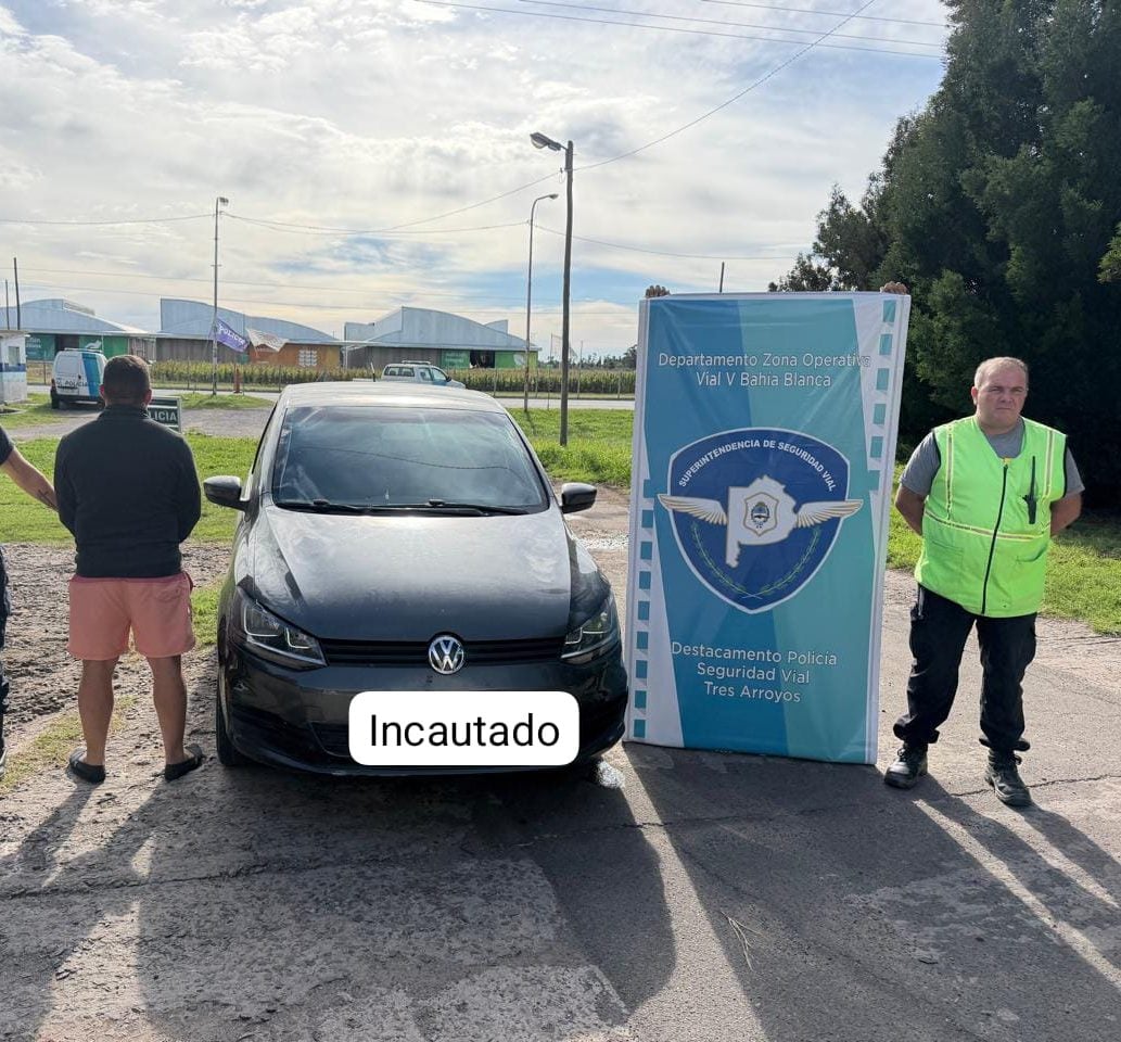 Preso por circular con documentación falsa y pedido de secuestro por robo