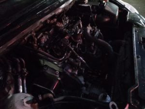 Otro incendio vehicular. Solo daños materiales