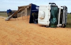 Camionero de Oriente murió en accidente sobre la Ruta 85