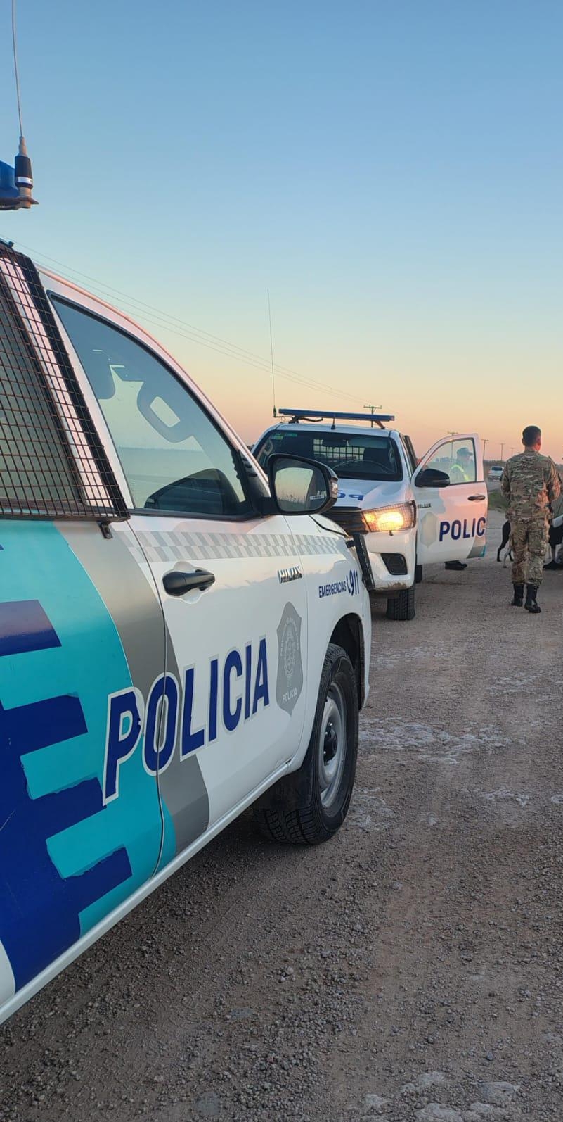 San Cayetano: detuvieron a dos hombres por estar en un campo sin autorización