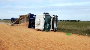 Camionero de Oriente murió en accidente sobre la Ruta 85