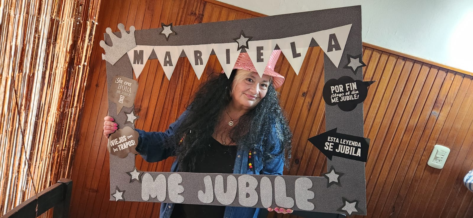 Se jubiló Mariela