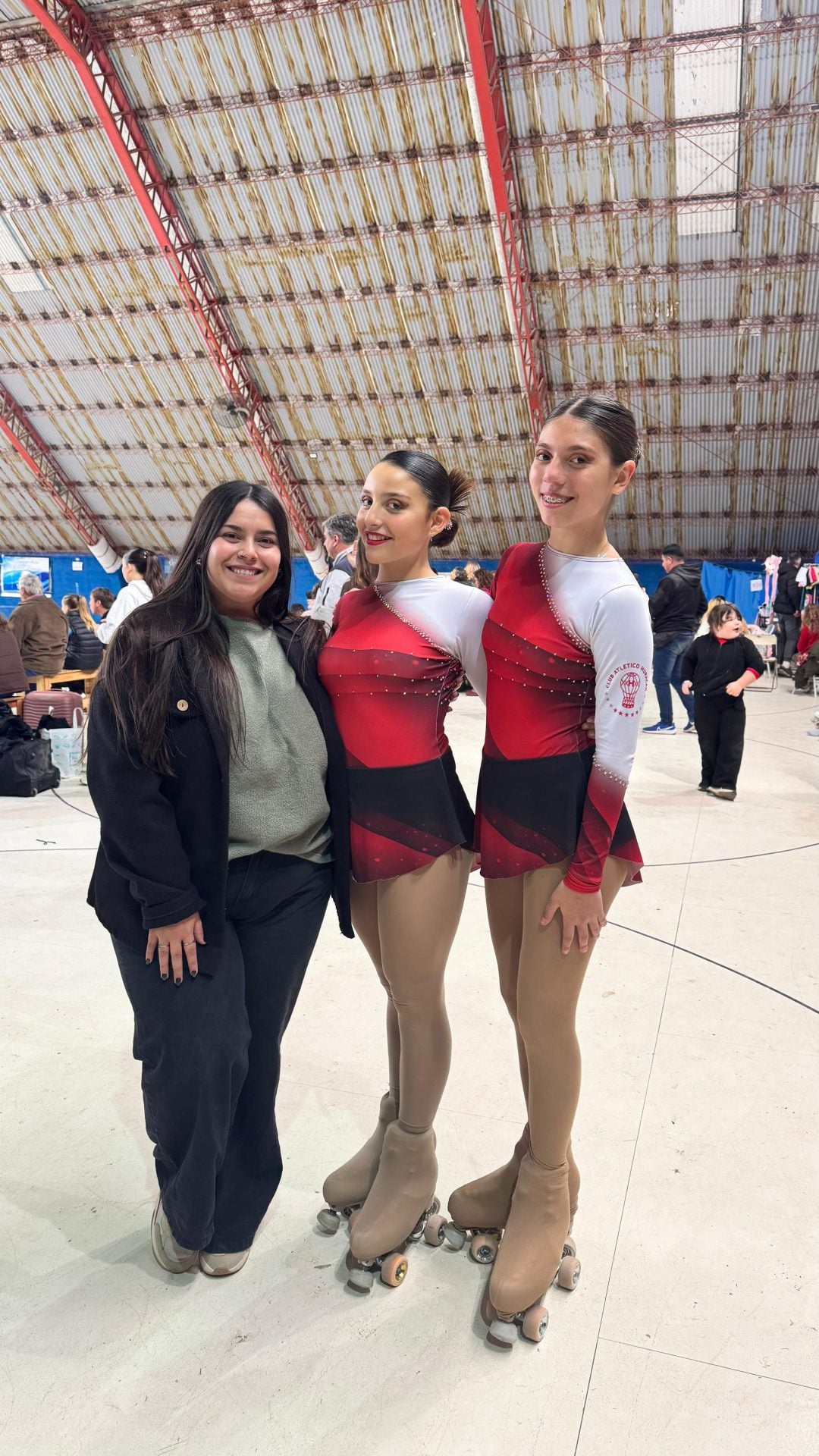Patinadoras de Huracán participaron de un torneo en Bahía Blanca