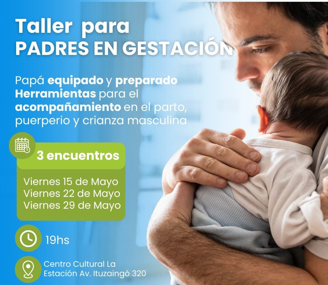 Comienza el viernes el taller para padres “Padres en Gestación”