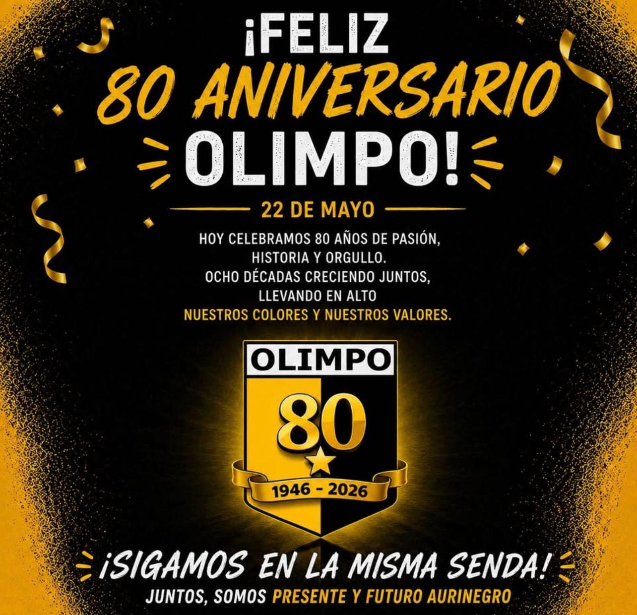 (audio) Juan José Etcheto repasa los 80 años de Olimpo: 