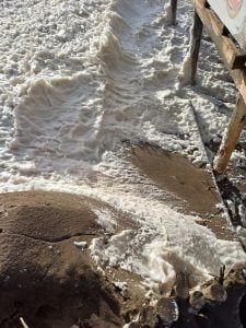 Imágenes y videos del temporal en el distrito y la zona