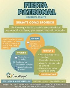 San Mayol y los preparativos de la Fiesta Patronal