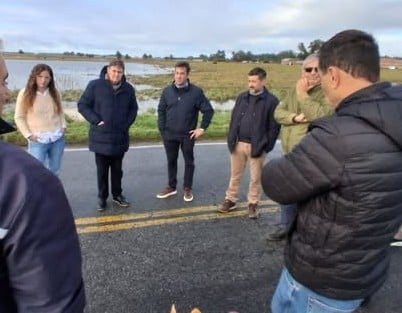 Comienzan los trabajos para habilitar el tránsito en la Ruta 228