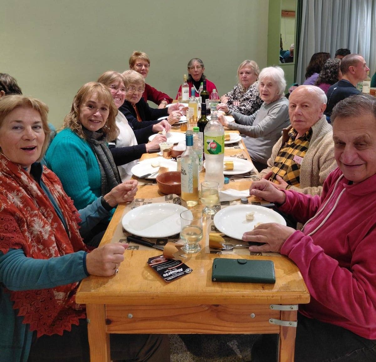 Gran acompañamiento a la tallarinada de la Comisión de Reyes Magos