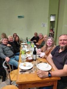 Gran acompañamiento a la tallarinada de la Comisión de Reyes Magos