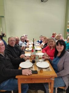 Gran acompañamiento a la tallarinada de la Comisión de Reyes Magos