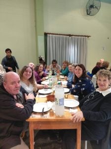 Gran acompañamiento a la tallarinada de la Comisión de Reyes Magos