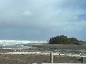 Imágenes y videos del temporal en el distrito y la zona