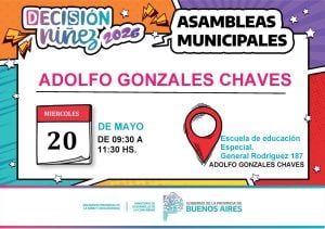 Decisión Niñez llega a Tres Arroyos
