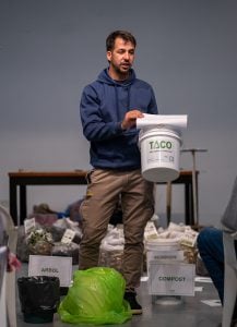 San Cayetano: se realizó el taller de compostaje a cargo de TACO Tres Arroyos Composta